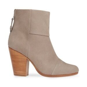 RAG & BONE Classic Newbury Booties Taupe/Grey Size 8 • Worn Once • Retail $595